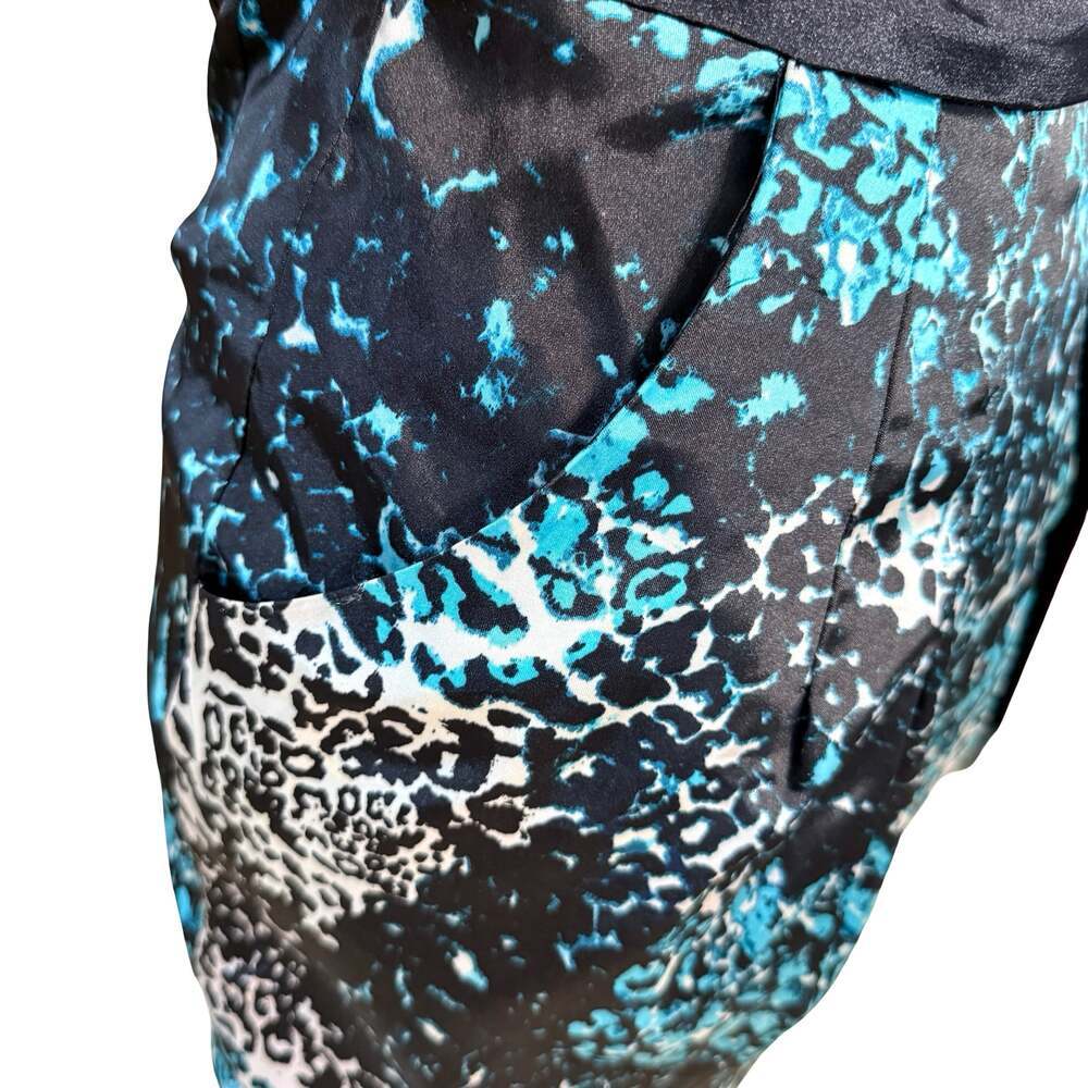 Guess Strapless Animal Print Mini Dress Size 0 - Picture 4 of 7